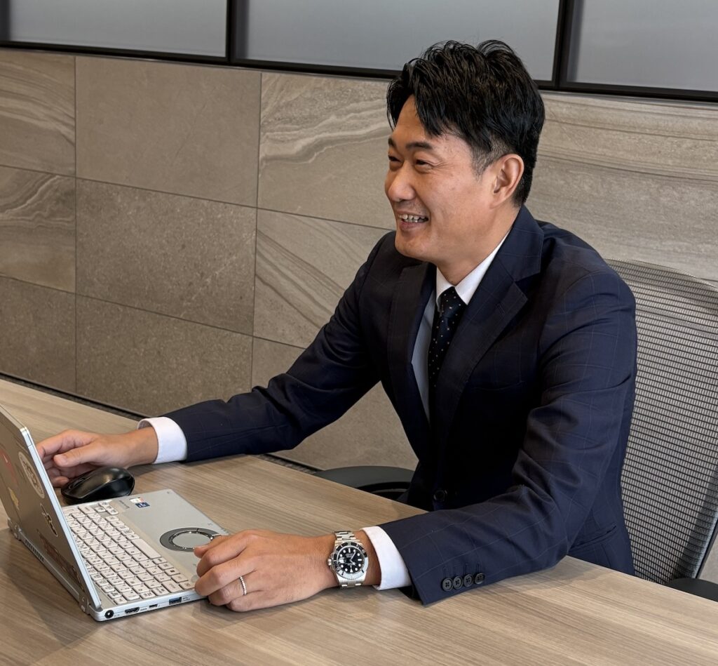 株式会社オービックビジネスコンサルタント 様 取材の様子